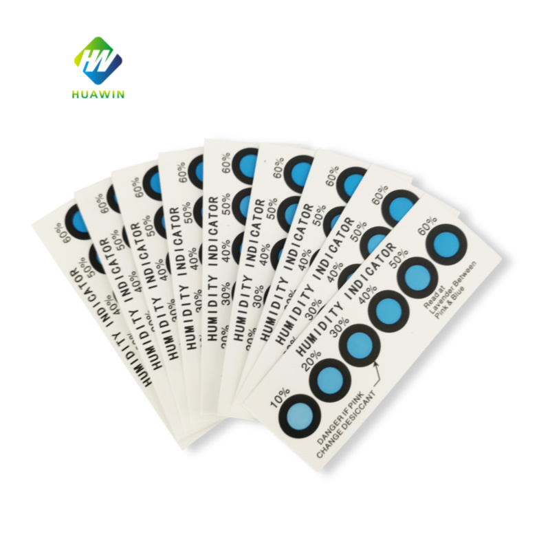 RH 49% 62% 69% Humidity Indicator Card