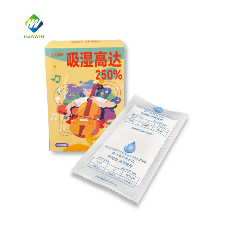 Special desiccant for musical instruments